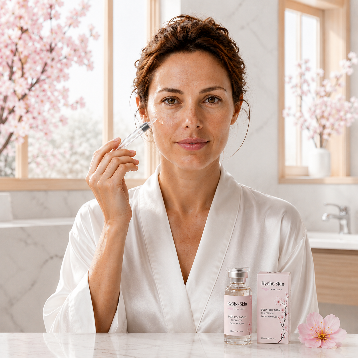 RYŌHŌ SKIN — Serum Deep Collagen Silk Peptide Intensive Ampoule
