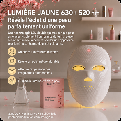 Ryōhō Skin Glow™| Masque Led Visage