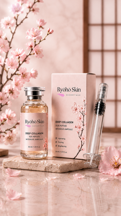RYŌHŌ SKIN — Serum Deep Collagen Silk Peptide Intensive Ampoule
